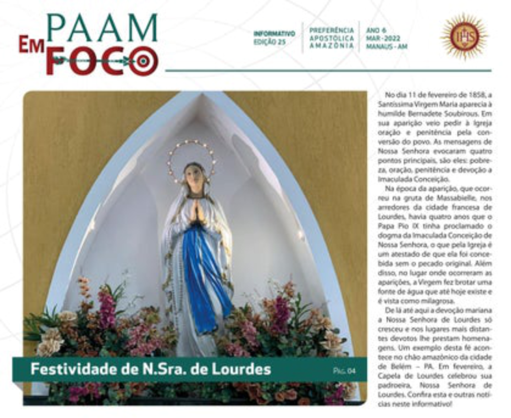 Informativo PAAM em Foco – Edição 25 – Março de 2022