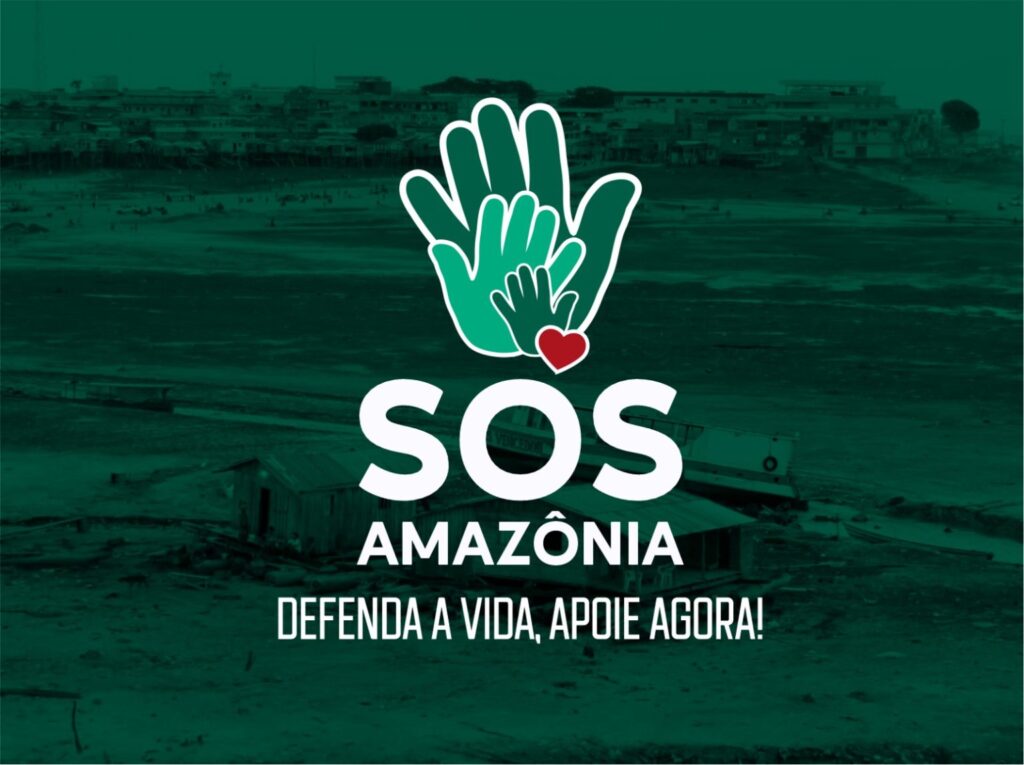 Campanha “SOS Amazônia” quer ajudar famílias impactadas pela estiagem na Amazônia
