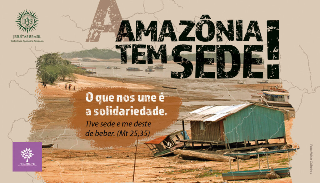 A Amazônia tem sede! Uma campanha de ajuda aos povos da floresta
