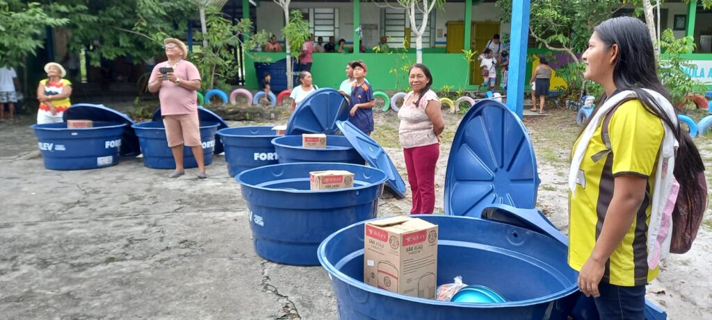 Campanha “A Amazônia tem sede!” leva ajuda humanitária às comunidades ribeirinhas