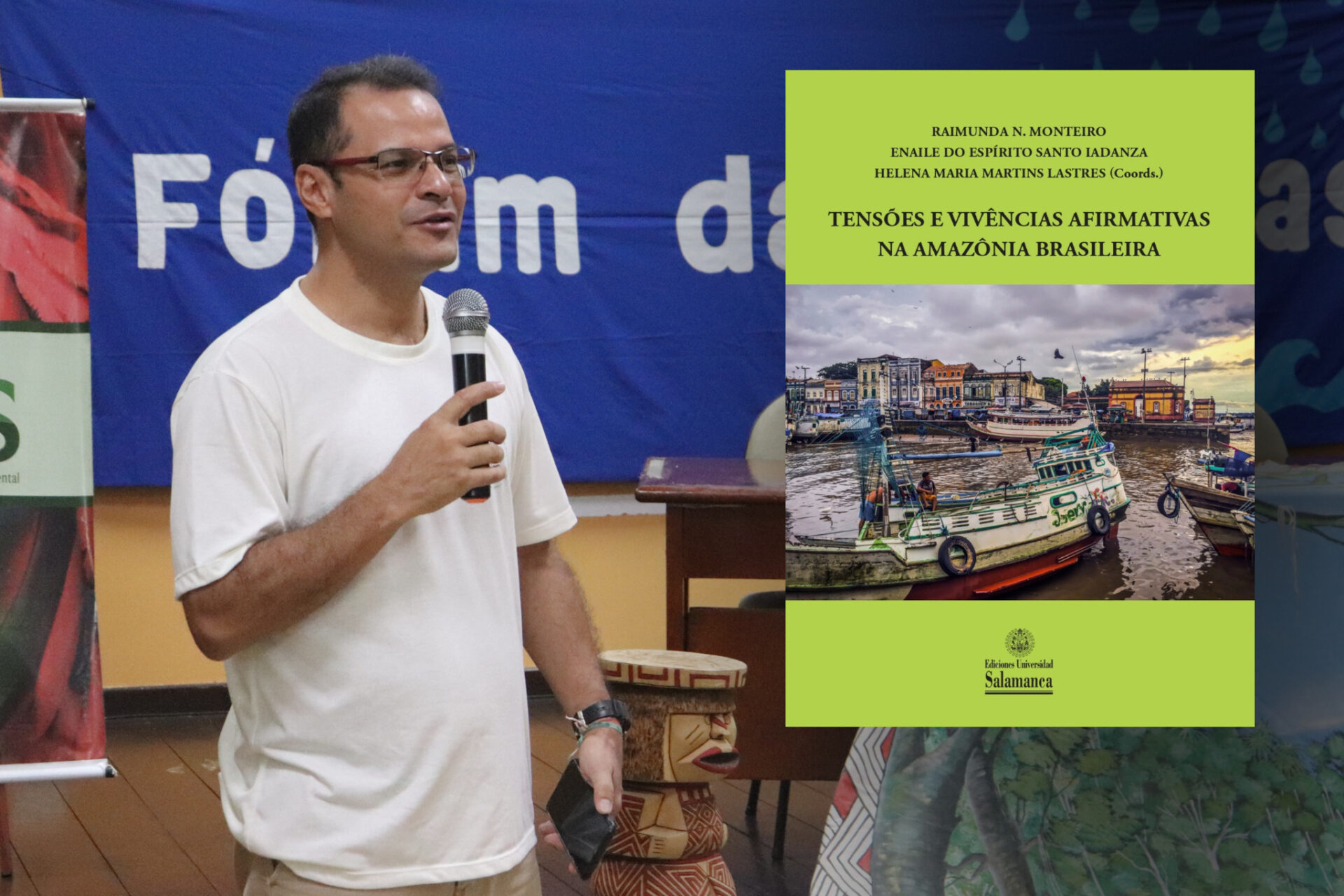 Jesuíta contribui na publicação de livro que aborda vivências na Amazônia brasileira