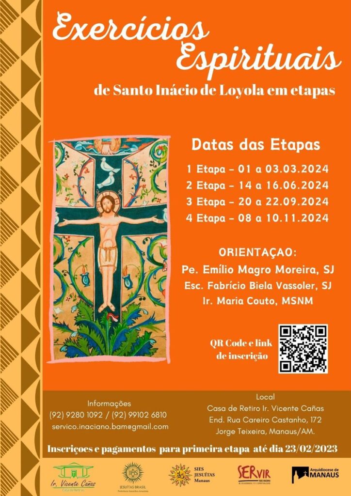 Exercícios Espirituais de Santo Inácio de Loyola em etapas