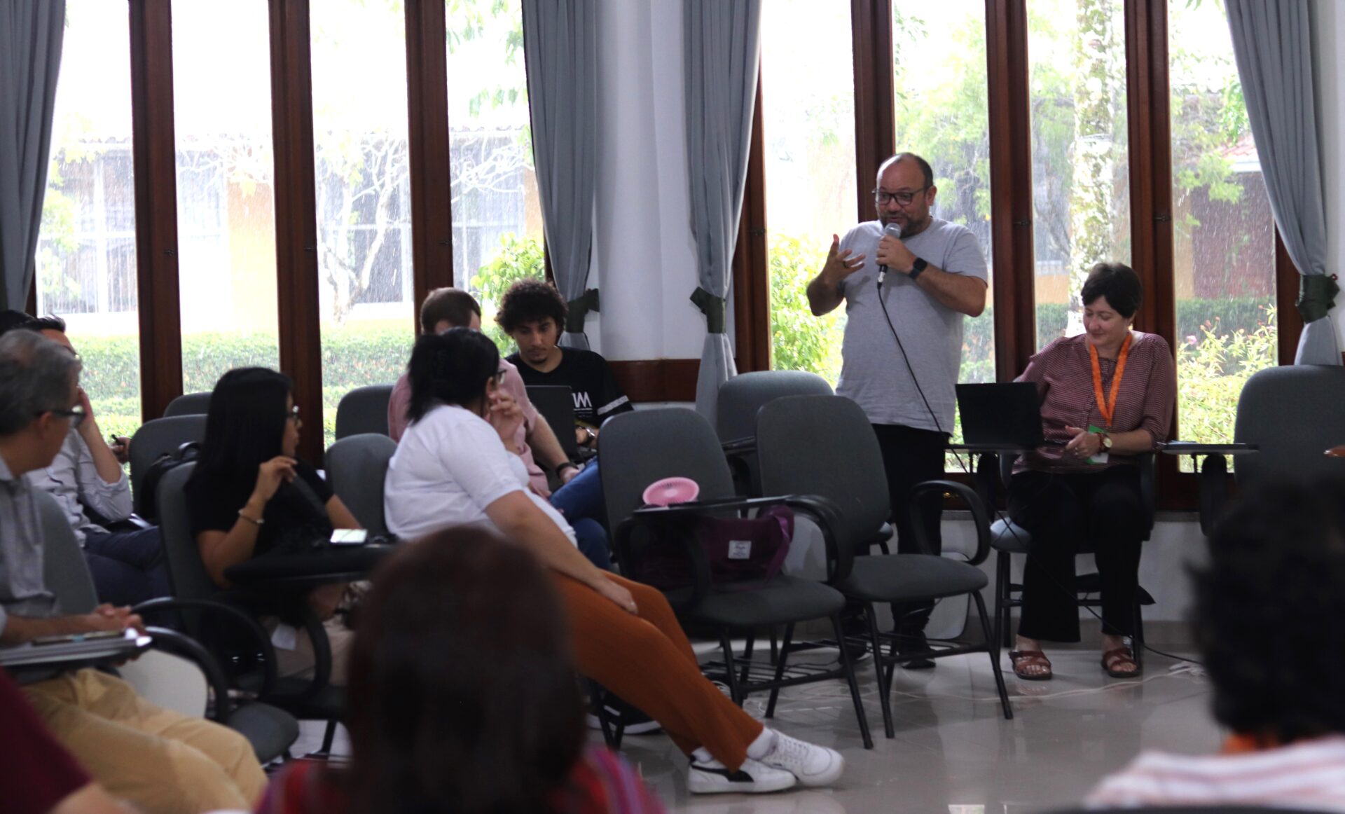 Reunión equipo Ampliado Cpal - Reunião da equipe ampliada da Cpal