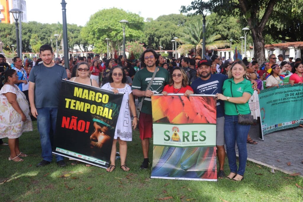 Representantes da PAAM participam de ato público em prol dos Povos Indígenas na Amazônia