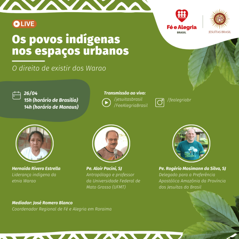 LIVE – Os povos indígenas nos espaços urbanos