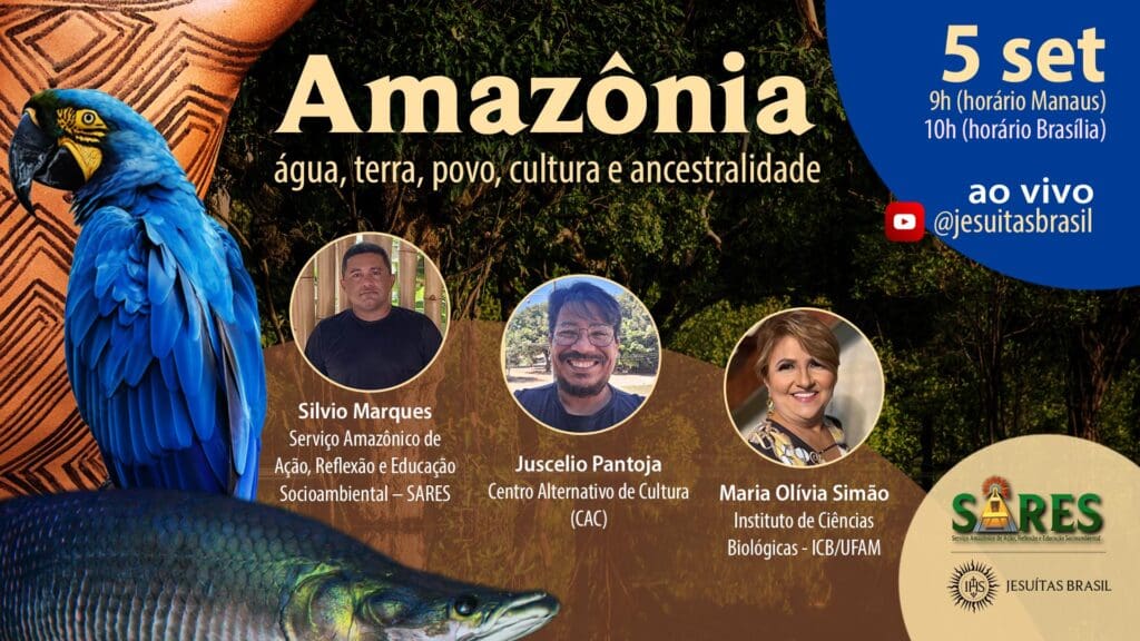 Companhia de Jesus promove live em celebração ao dia da Amazônia