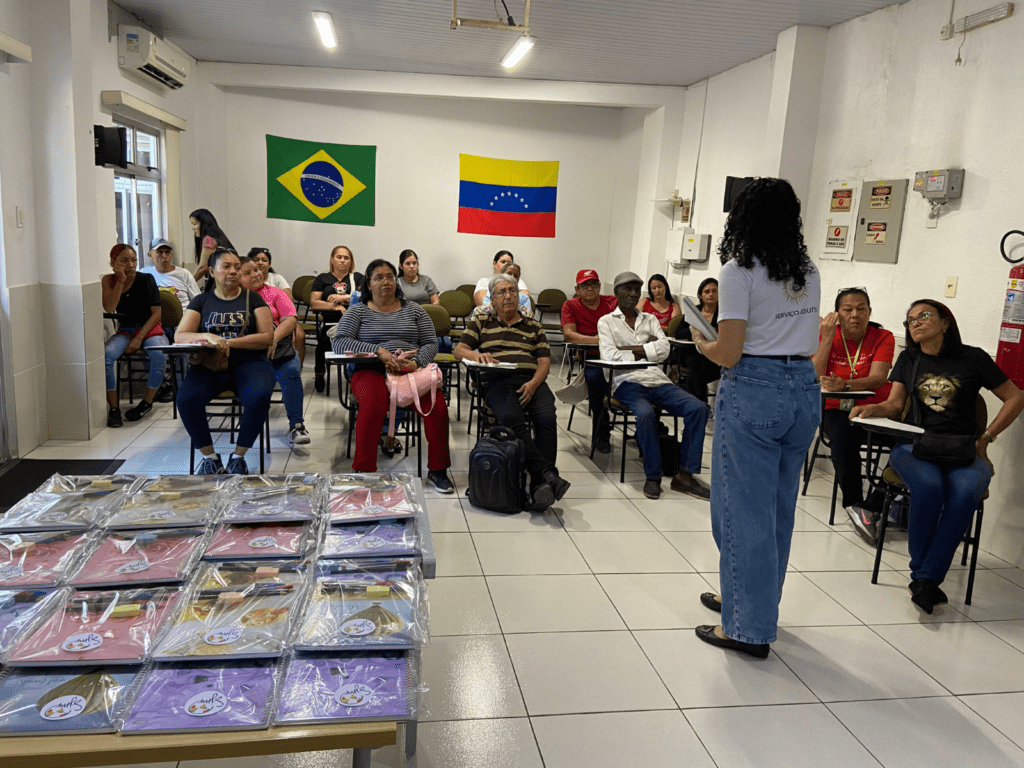 Curso de empreendedorismo do SJMR integra migrantes em Manaus