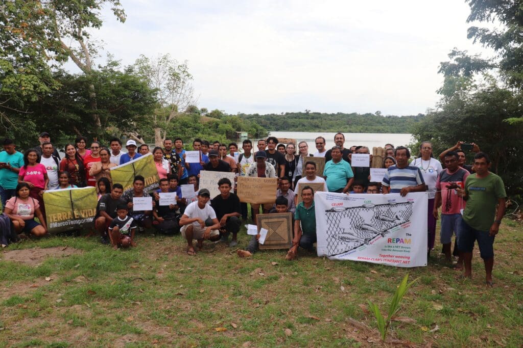 Povo Sateré-Mawé reivindica ações urgentes para proteção do território e garantia de direitos durante Caravana de Direitos Humanos no Amazonas
