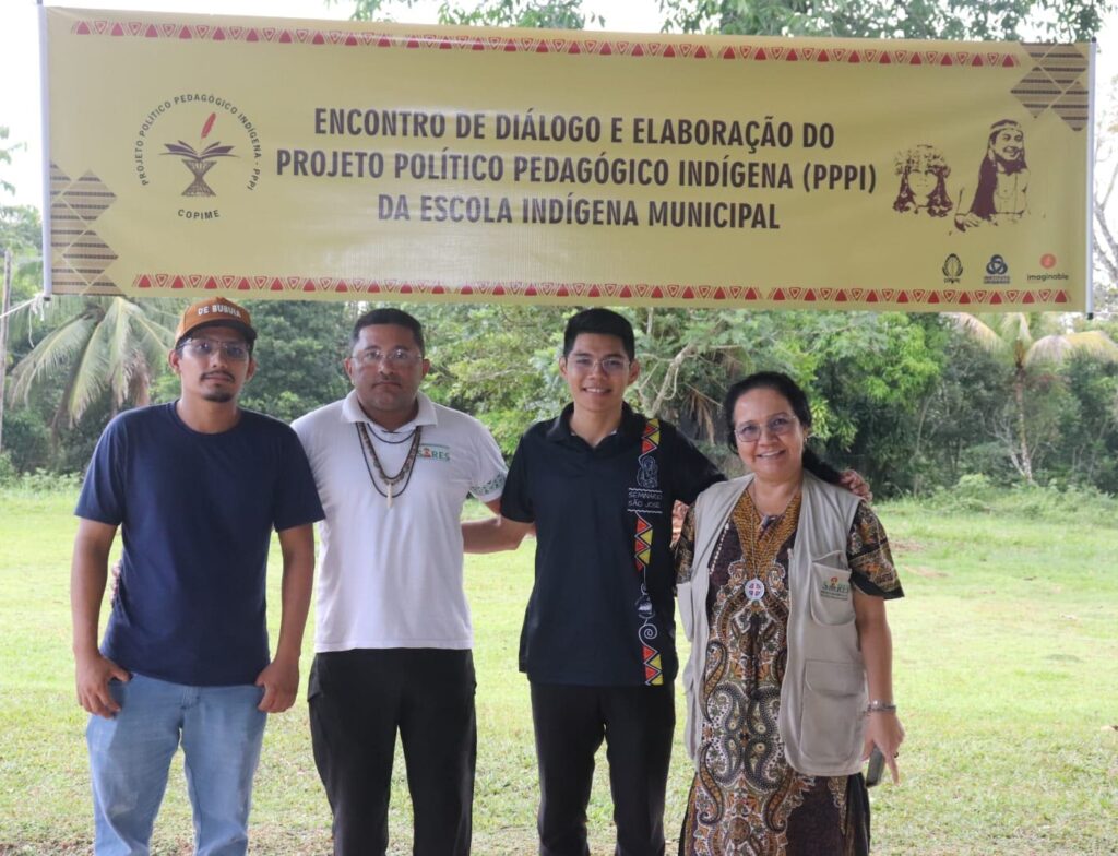 Sares assessora I Encontro de Diálogos e Elaboração do Projeto Político Pedagógico Indígena em Manaus